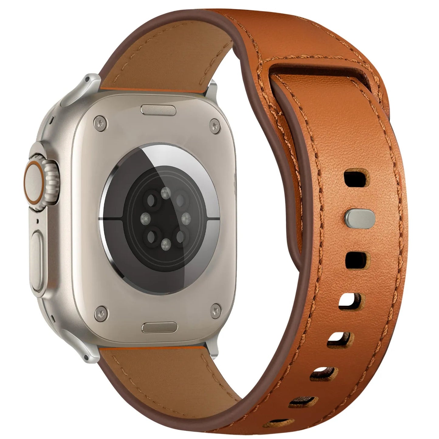 Top-grain cowhide strap Ultra model Star Hao new version suitable for Apple Watch 10 Dewell X