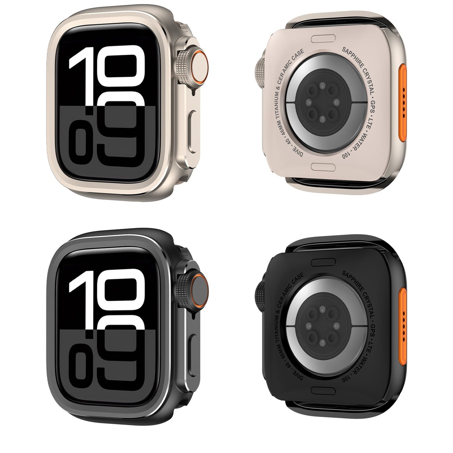 Series 10 【46mm】 Dedicated Metal Watch Case For Apple Watch, A Protective Case For Watches