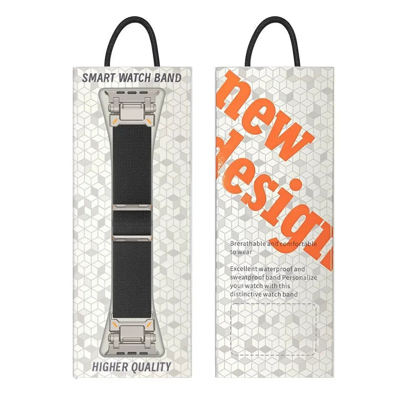 Explorer nylon woven strap suitable for Apple Watch bands, Apple iWatch S10 ultar98 SE Dewell X