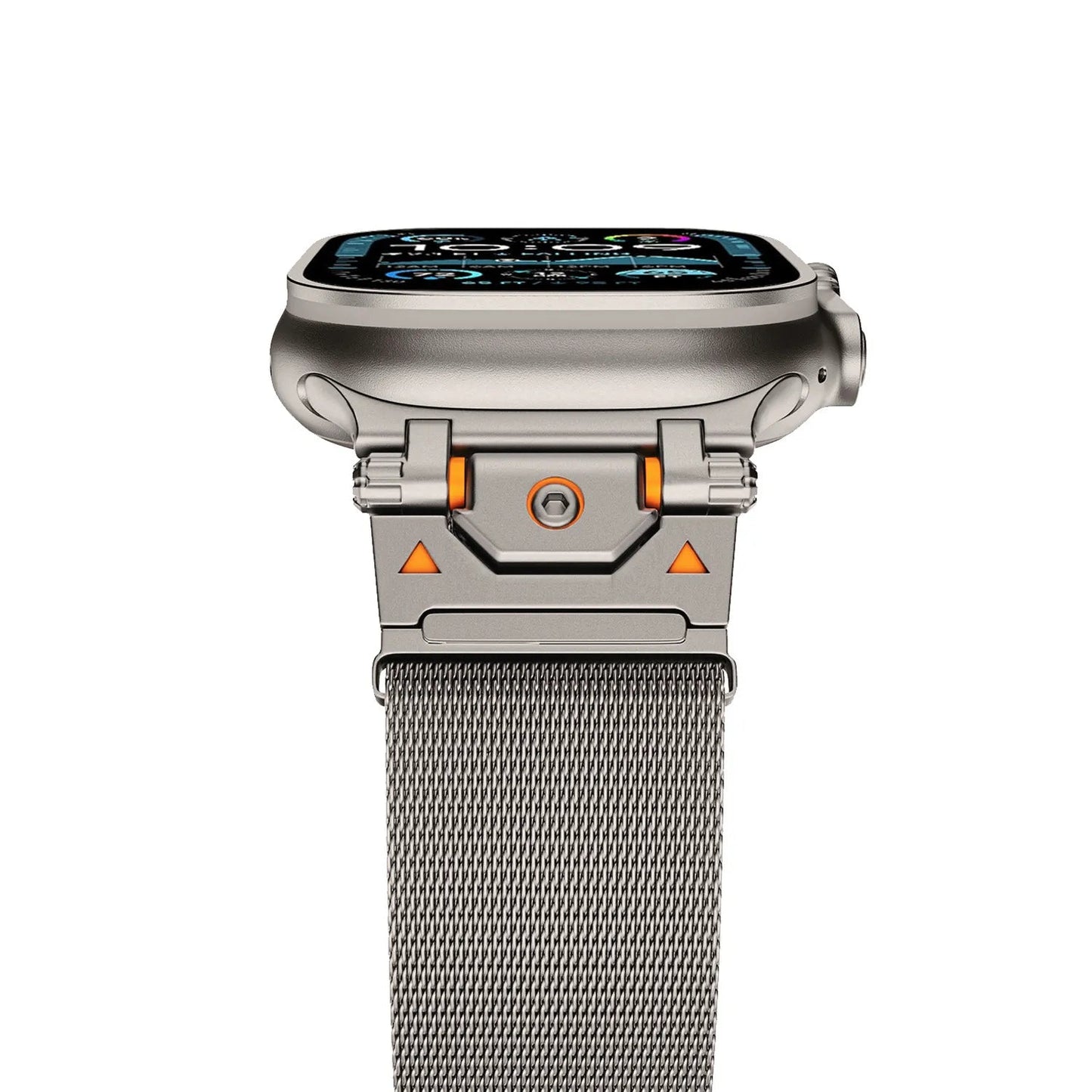 Taiyuan stainless steel metal bracelet suitable for Apple Watch 10 Ultra Milanese loop 49mm Dewell X