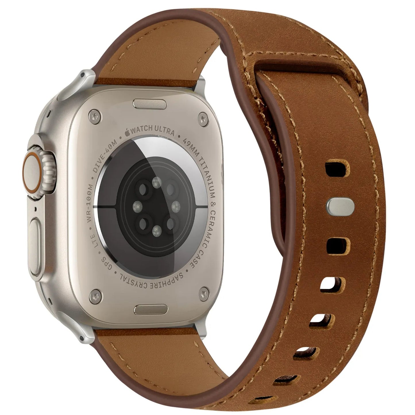 Top-grain cowhide strap Ultra model Star Hao new version suitable for Apple Watch 10 Dewell X