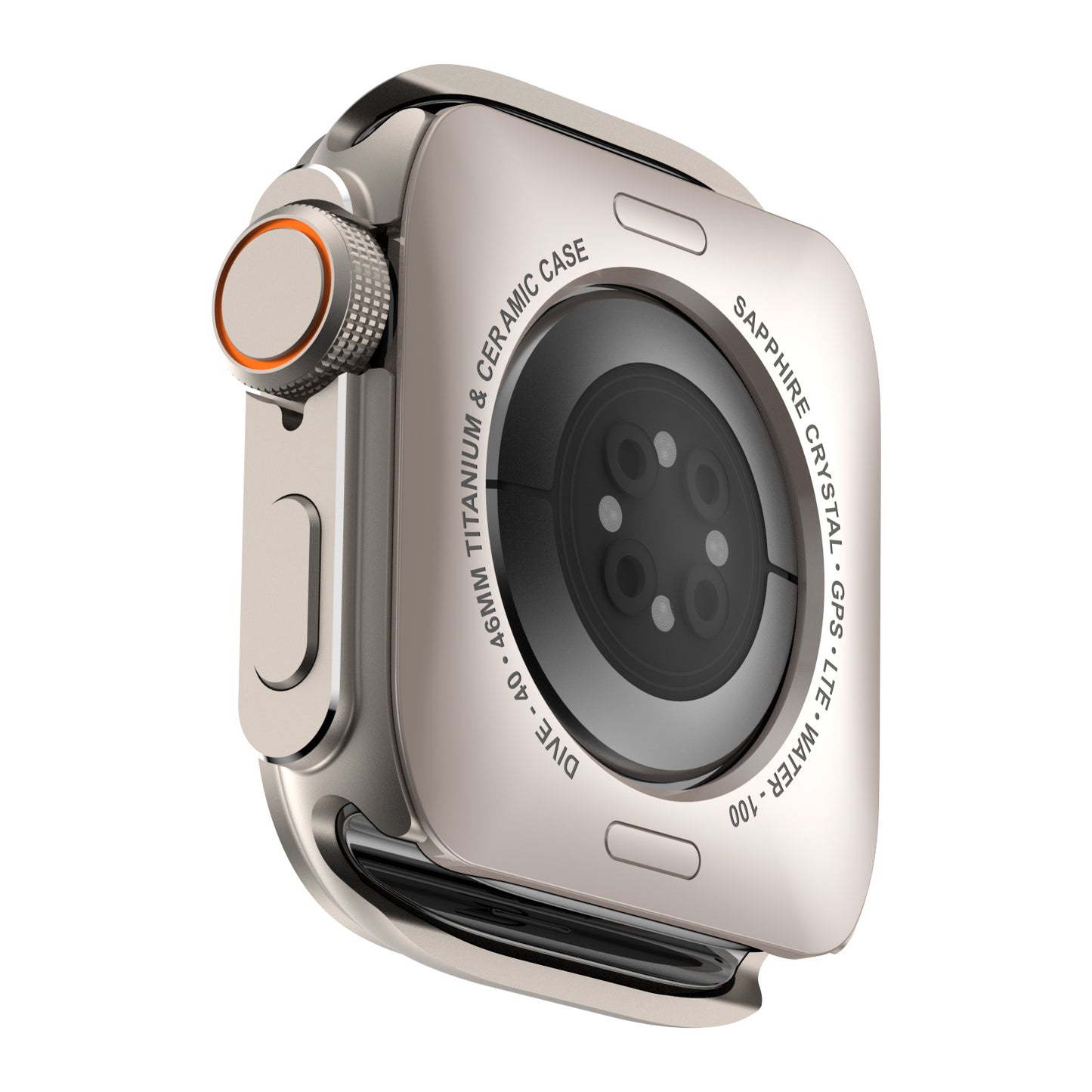 Series 10 【46mm】 Dedicated Metal Watch Case For Apple Watch, A Protective Case For Watches