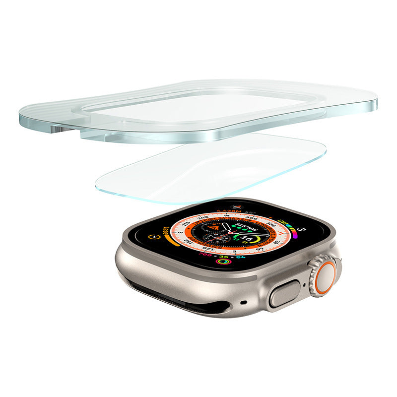Automatic film application tool for quick application, suitable for Apple Watch Ultra 1/249mm tempered glass film Dewell X