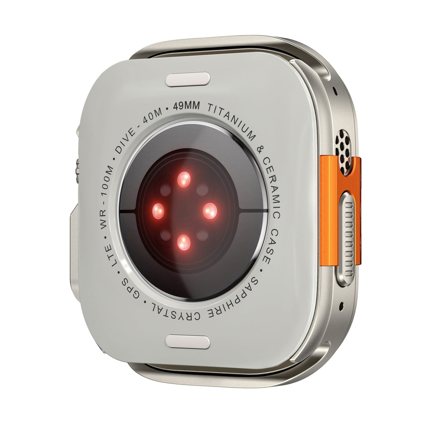 Apple Watch Zinc Alloy Electroplated Protective Case - Dewell X