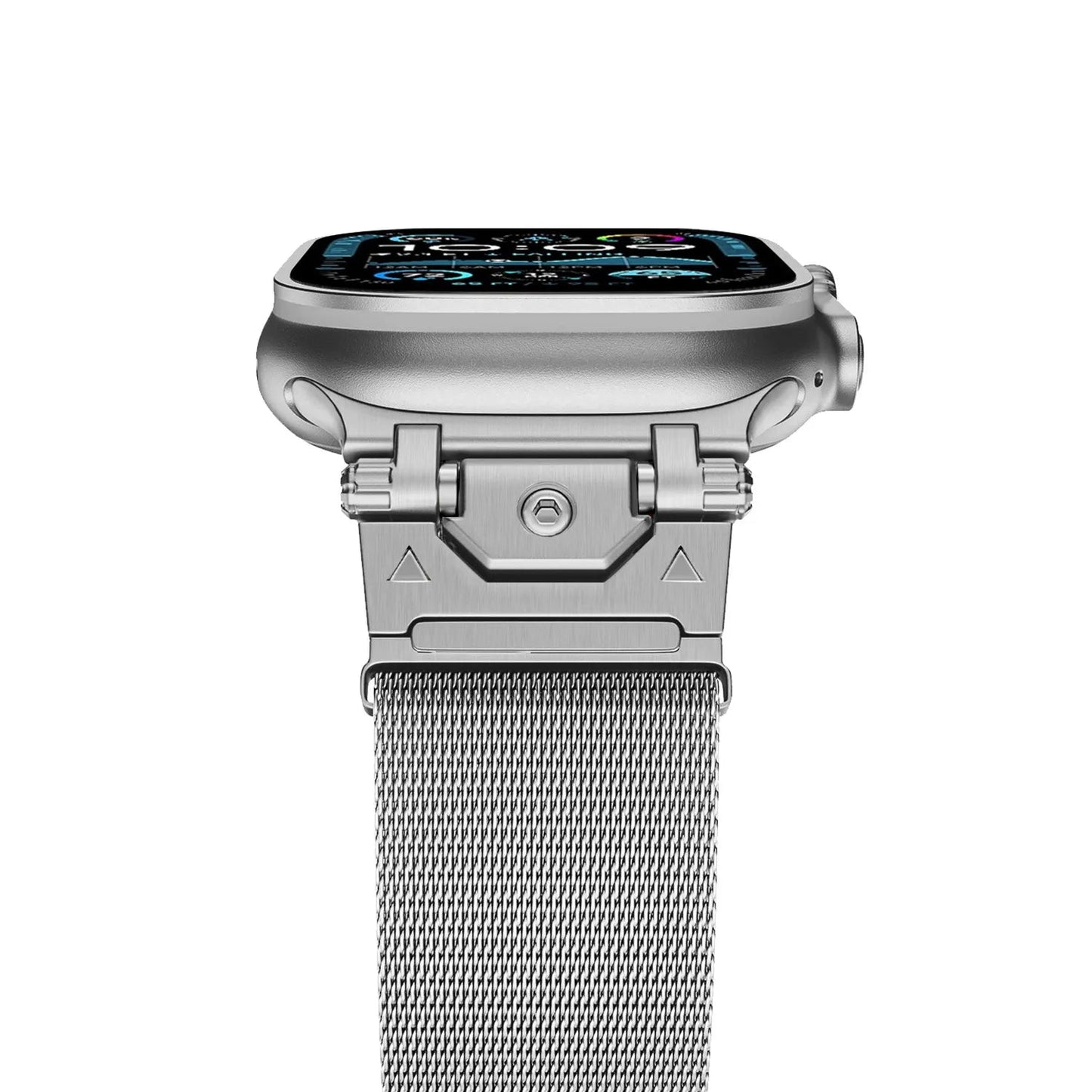 Taiyuan stainless steel metal bracelet suitable for Apple Watch 10 Ultra Milanese loop 49mm Dewell X