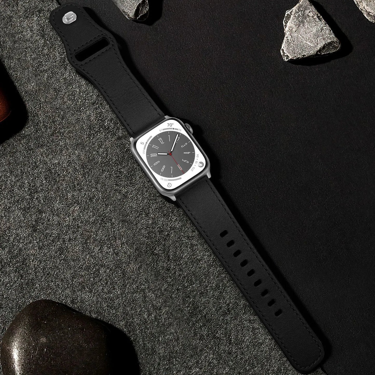 Top-grain cowhide strap Ultra model Star Hao new version suitable for Apple Watch 10 Dewell X