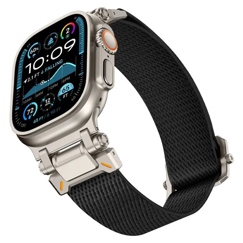 Explorer nylon woven strap suitable for Apple Watch bands, Apple iWatch S10 ultar98 SE Dewell X