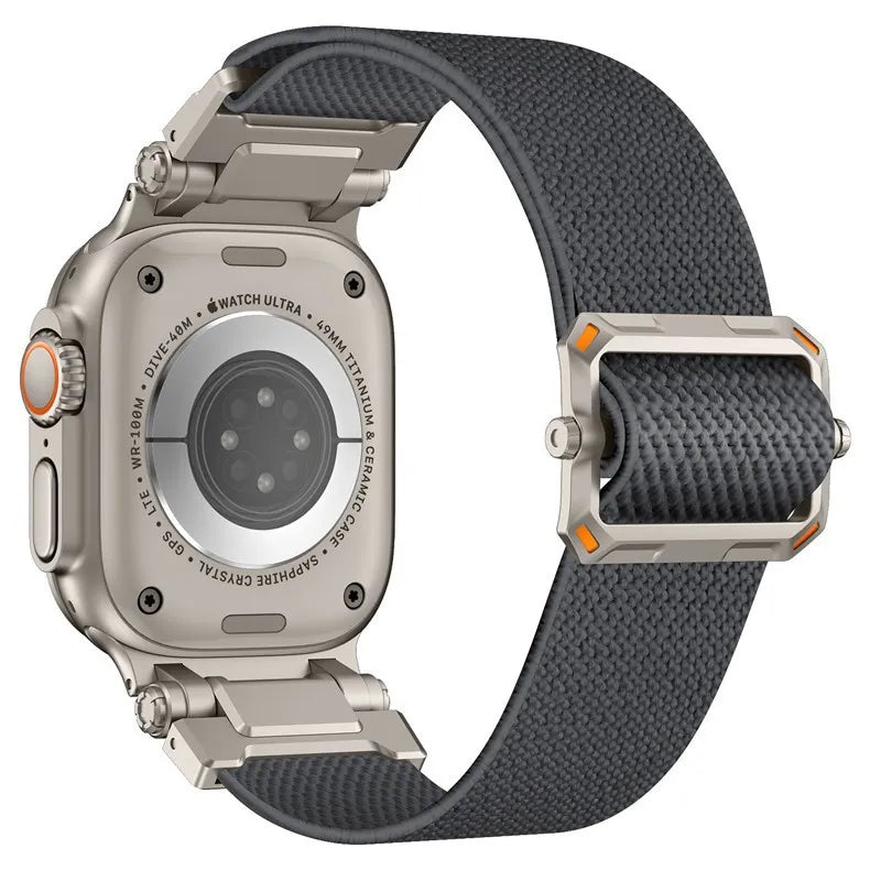 Explorer nylon woven strap suitable for Apple Watch bands, Apple iWatch S10 ultar98 SE Dewell X