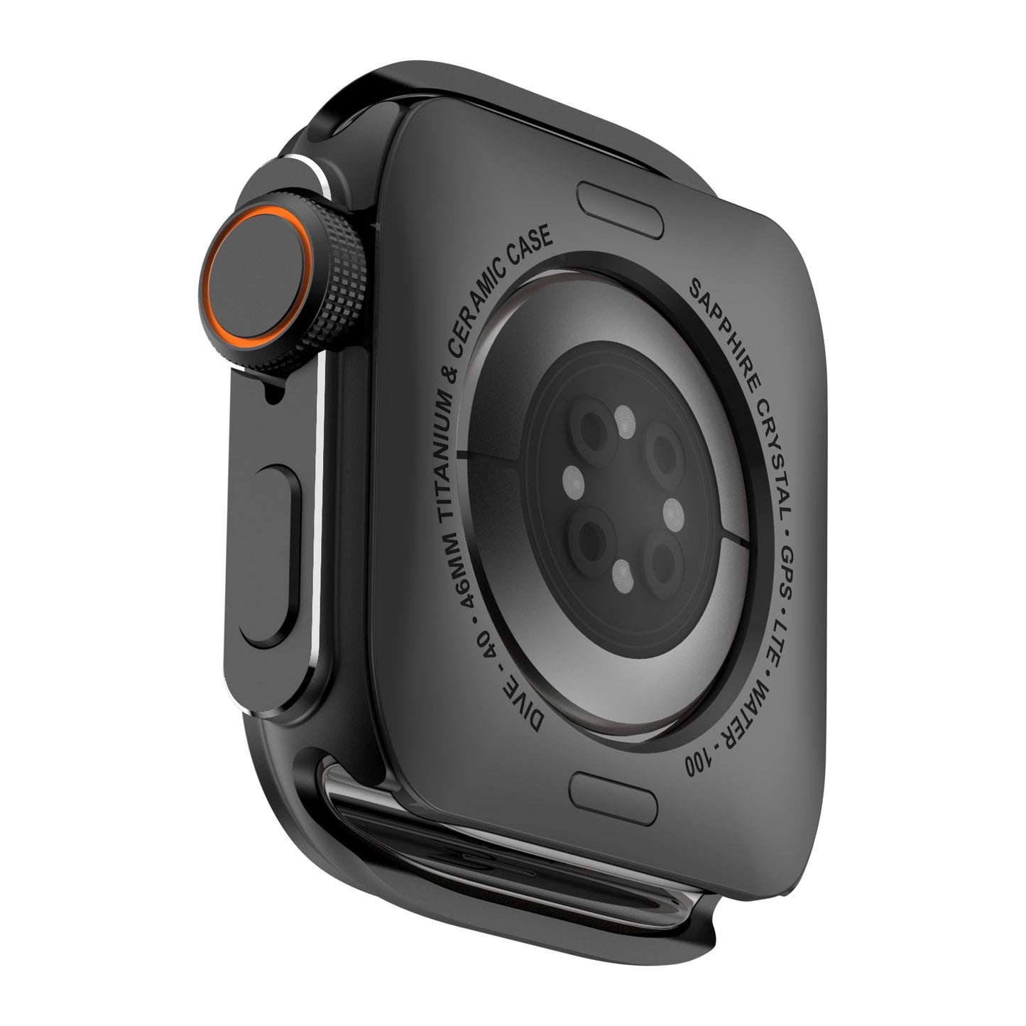 Turn-To-Ultra Dedicated Metal Watch Case For Apple Watch, A Protective Case For Watches - Dewell X