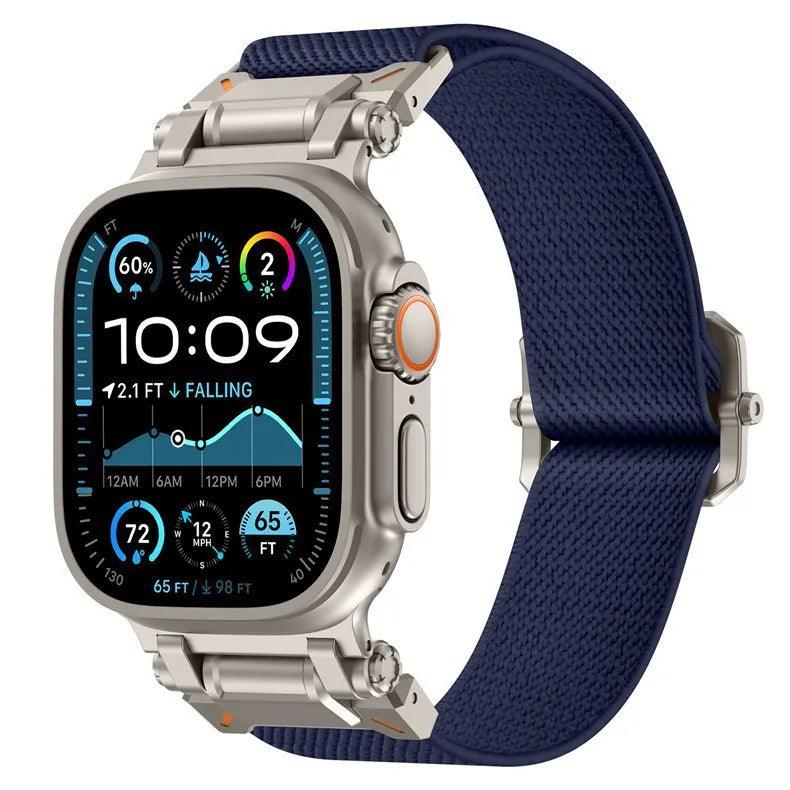 Explorer nylon woven strap suitable for Apple Watch bands, Apple iWatch S10 ultar98 SE Dewell X