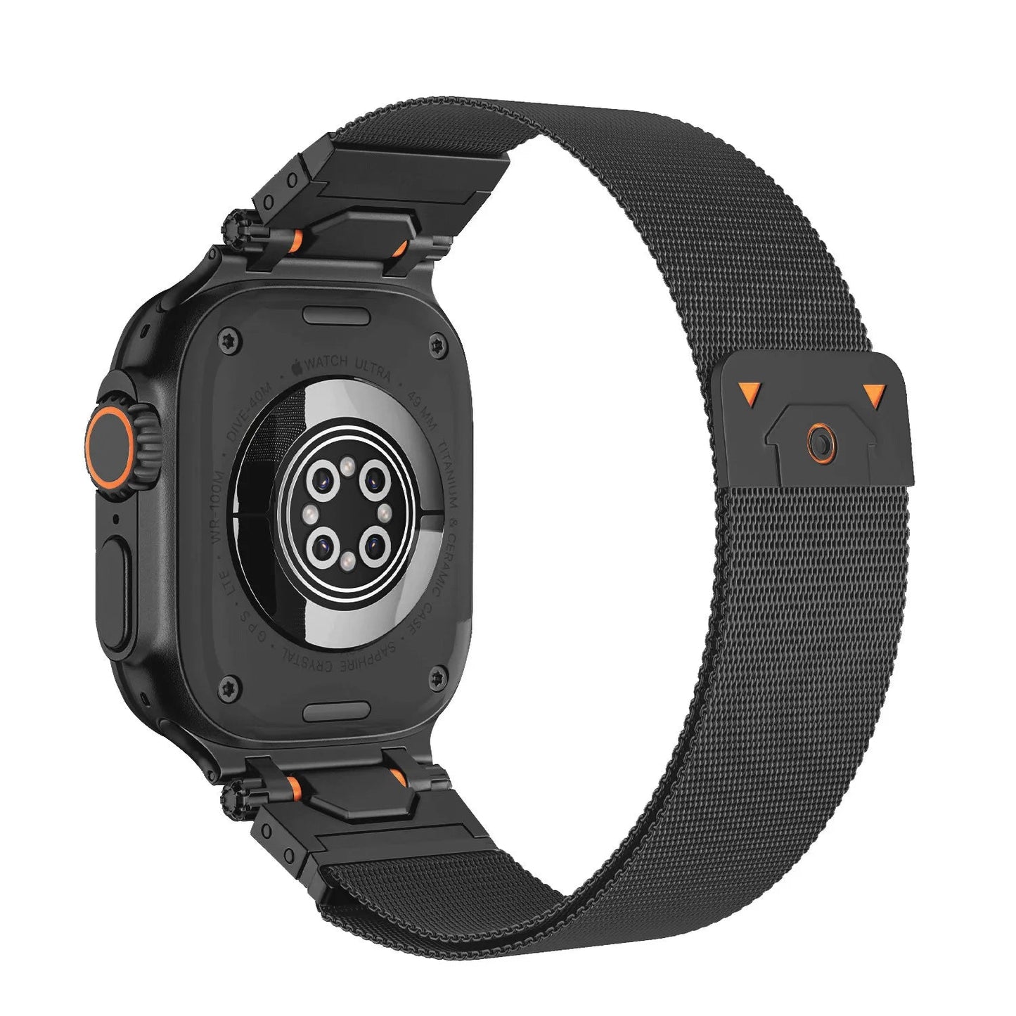 Taiyuan stainless steel metal bracelet suitable for Apple Watch 10 Ultra Milanese loop 49mm Dewell X