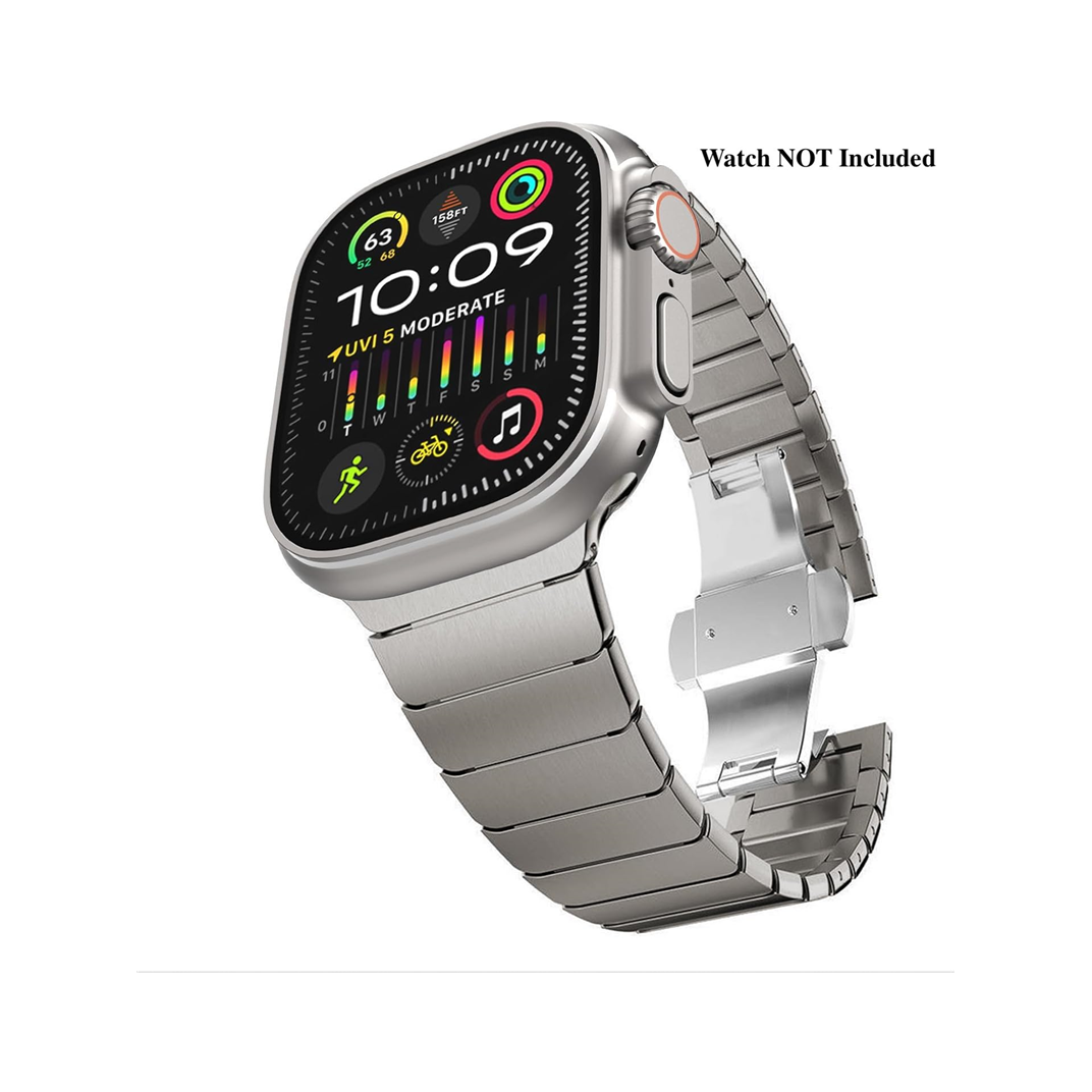 Stainless Steel Metal Watchband for Apple Watch T03 Dewell X