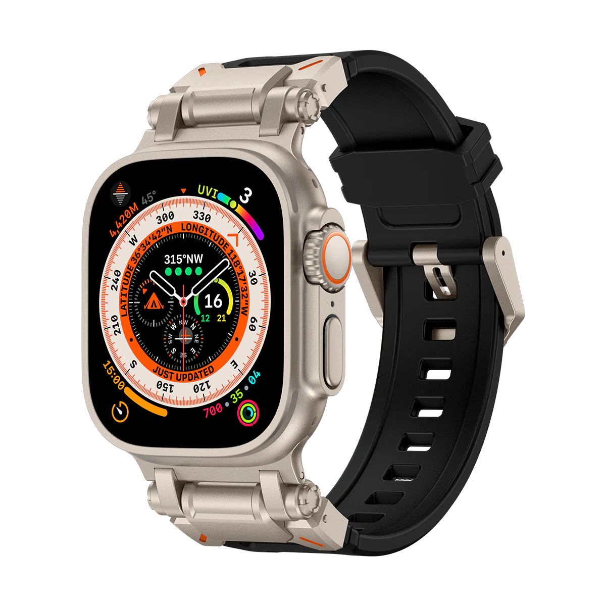 Explorer Silicone Band For Apple Watch - Dewell X