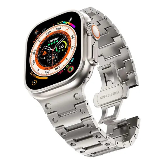 Stainless Steel Metal Band for Apple Watch Dewell X