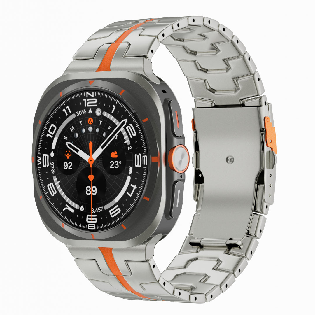 Titanium Band T03 Silver Galaxy Ultra 47mm Dewell X