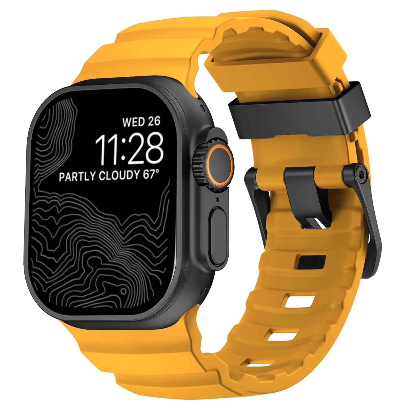 Rocky Point Outdoor Durable FKM Titanium Band Dewell X