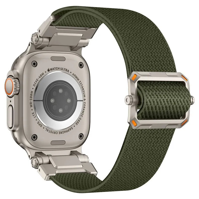 Explorer nylon woven strap suitable for Apple Watch bands, Apple iWatch S10 ultar98 SE Dewell X