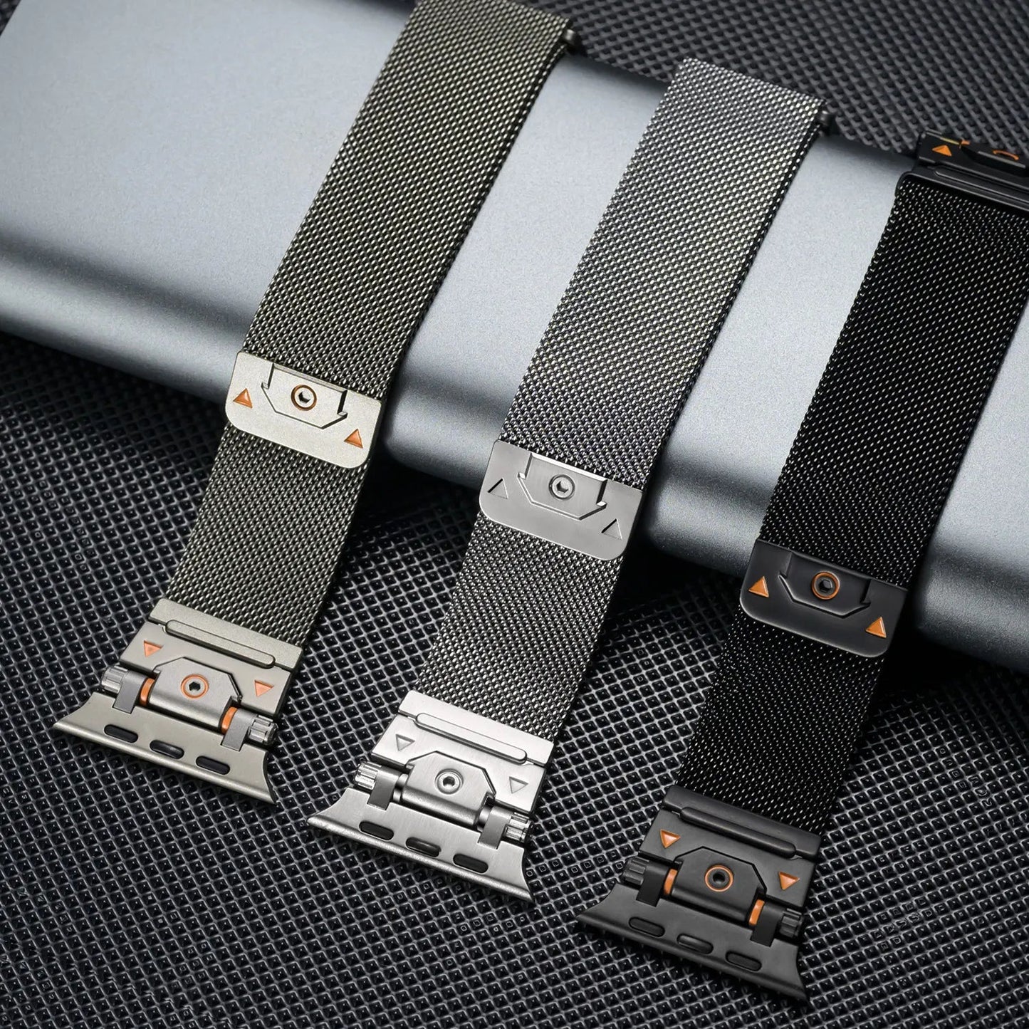Taiyuan stainless steel metal bracelet suitable for Apple Watch 10 Ultra Milanese loop 49mm Dewell X