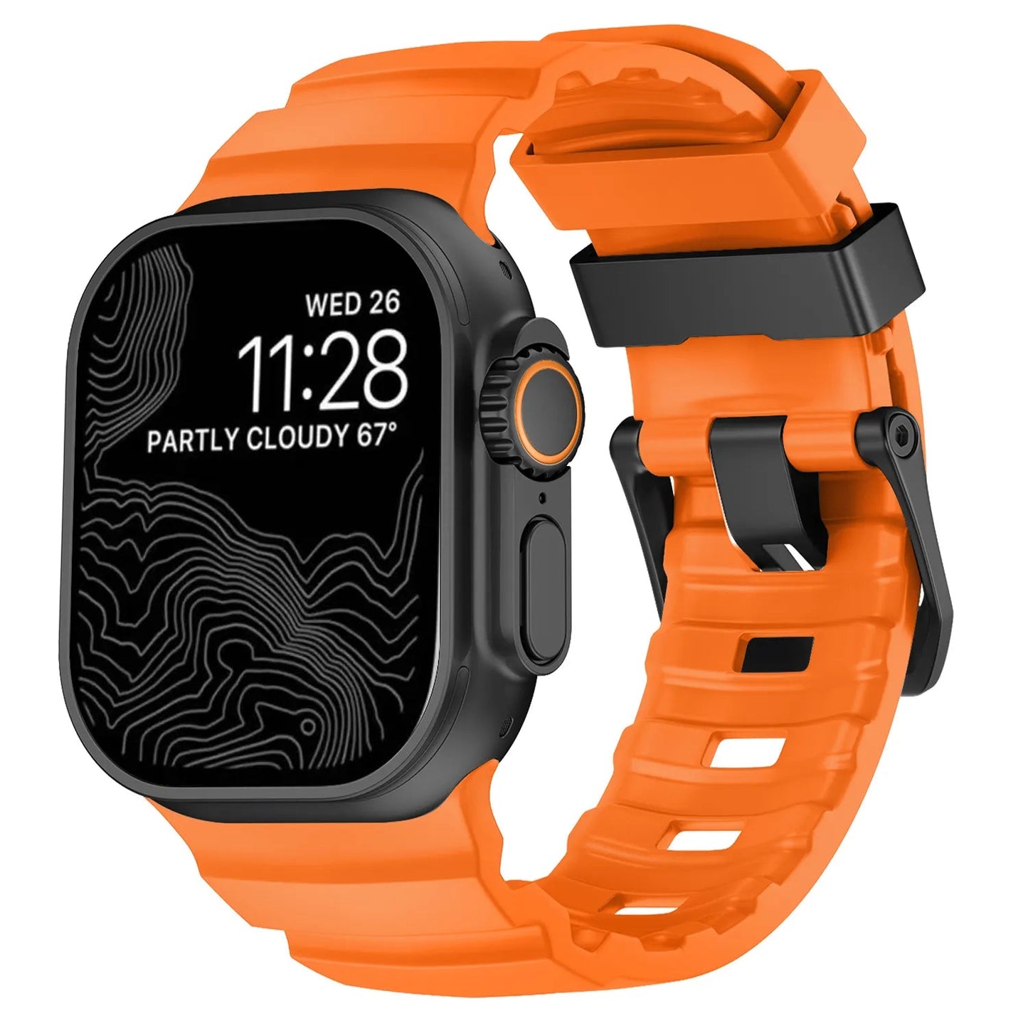 Rocky Point Outdoor Durable FKM Titanium Band Dewell X