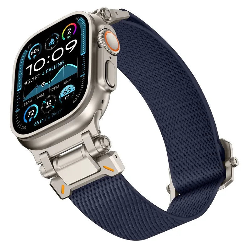Explorer nylon woven strap suitable for Apple Watch bands, Apple iWatch S10 ultar98 SE Dewell X