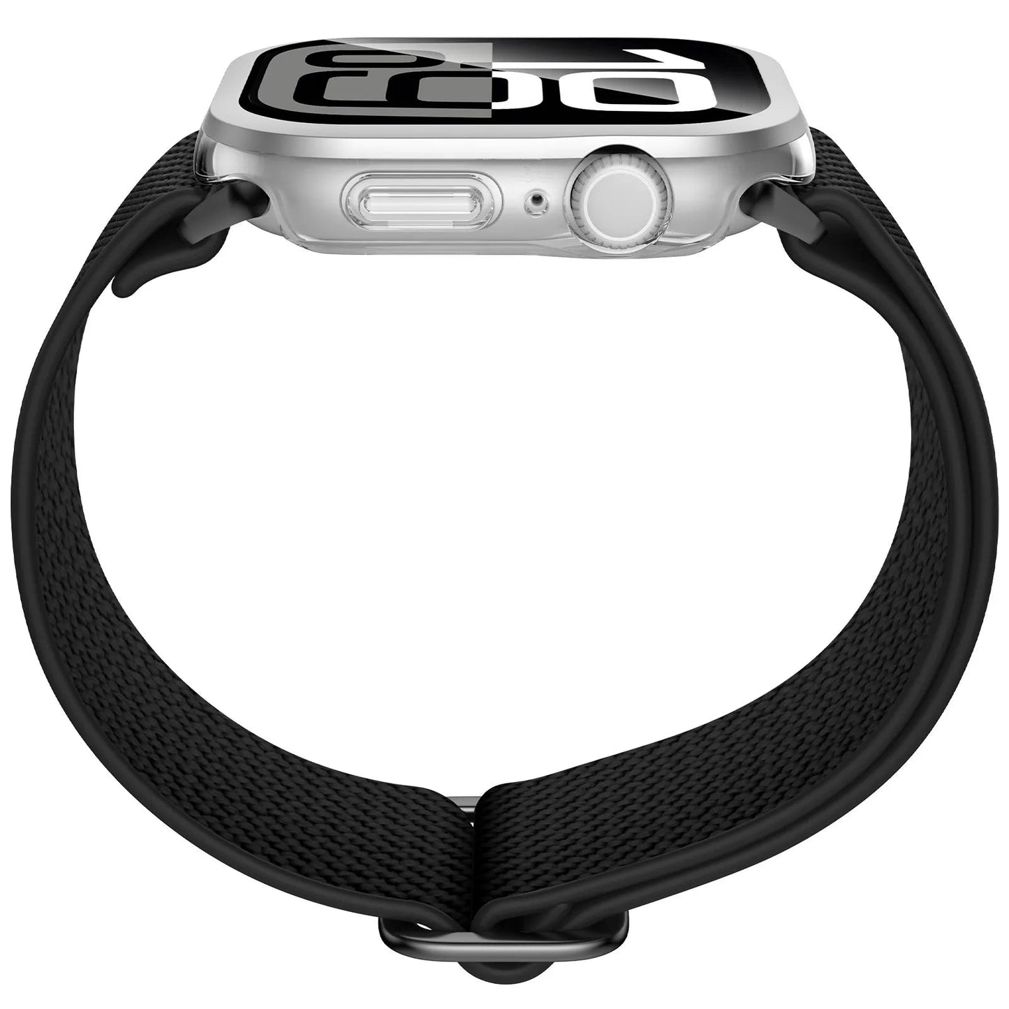 Transparent Clear TPU Bumper Cover Smart Watch Case for Apple Watch Dewell X