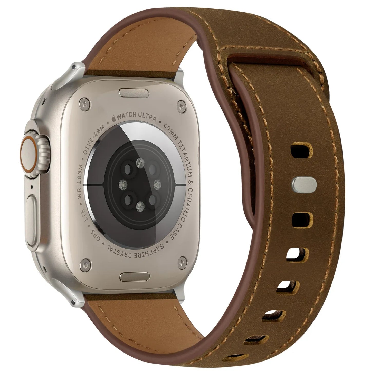 Top-grain cowhide strap Ultra model Star Hao new version suitable for Apple Watch 10 Dewell X