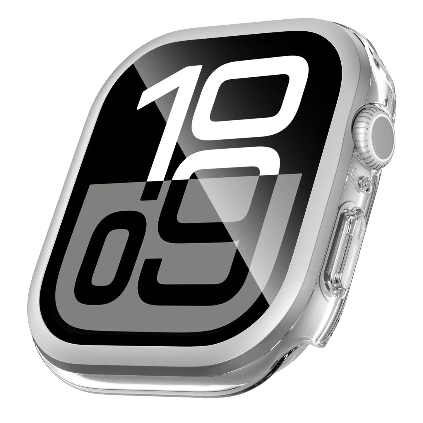 Transparent Clear TPU Bumper Cover Smart Watch Case for Apple Watch Dewell X