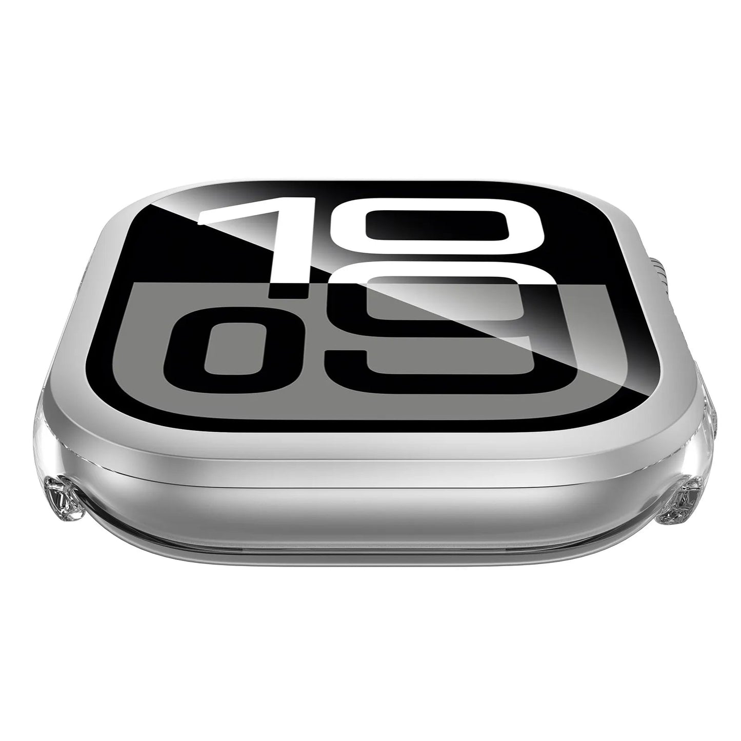 Transparent Clear TPU Bumper Cover Smart Watch Case for Apple Watch Dewell X