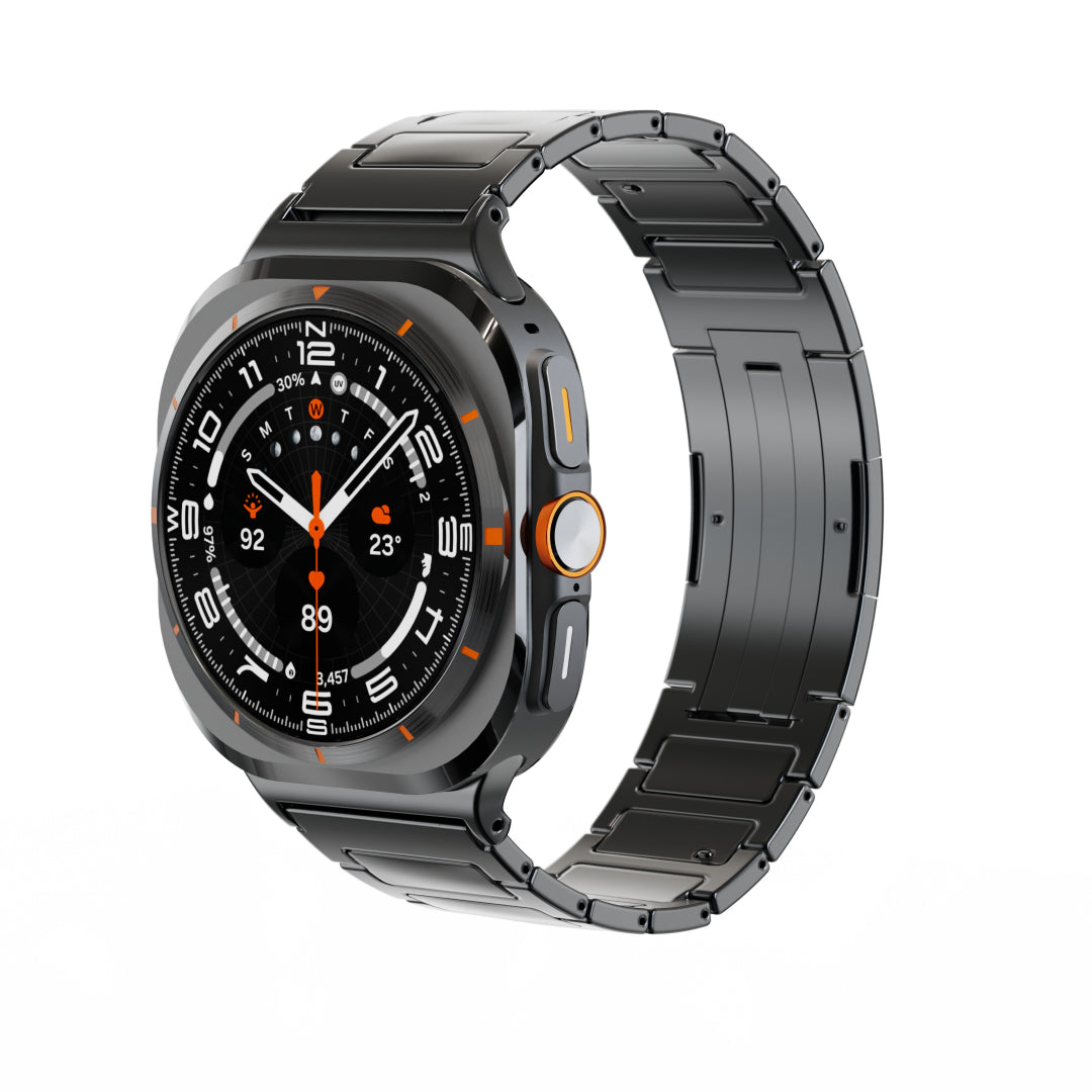 Titanium Band For Samsung Galaxy Watch Ultra Black Galaxy Ultra 47mm Dewell X