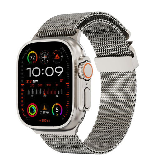 Milanese Loop Titanium Band For Apple Watch - Dewell X