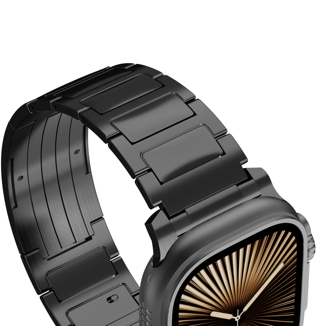 Titanium Link Band For Apple Watch Dewell X