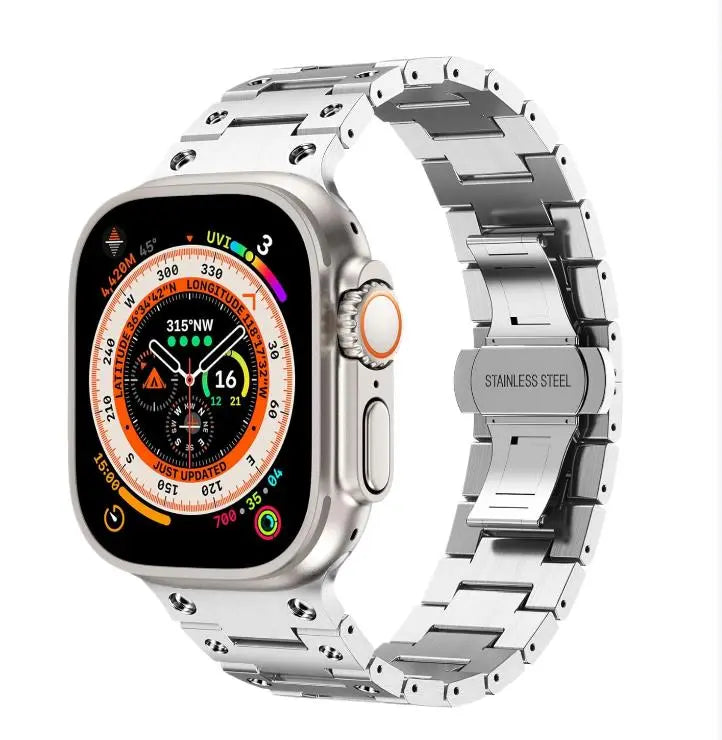 Stainless Steel Metal Band for Apple Watch Dewell X