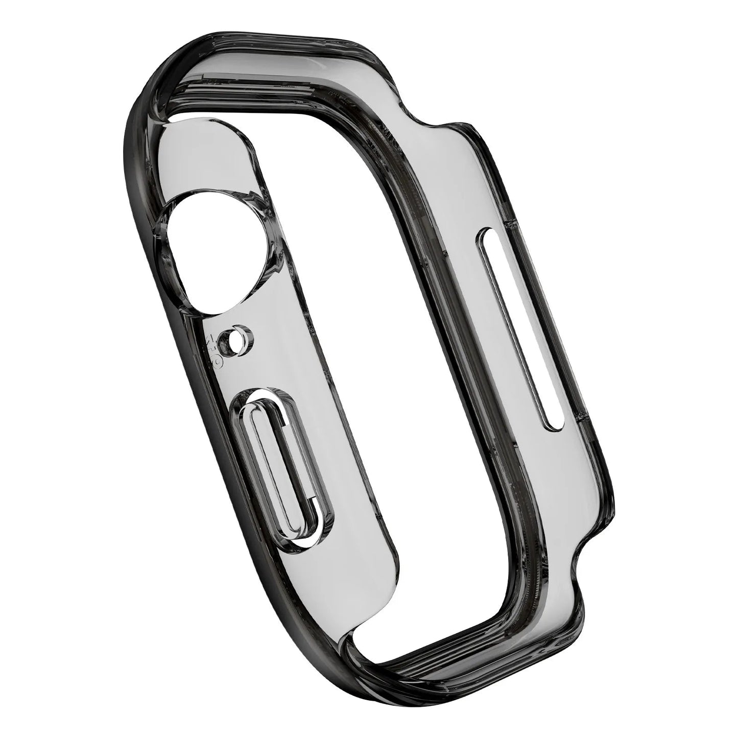 Transparent Clear TPU Bumper Cover Smart Watch Case for Apple Watch Dewell X