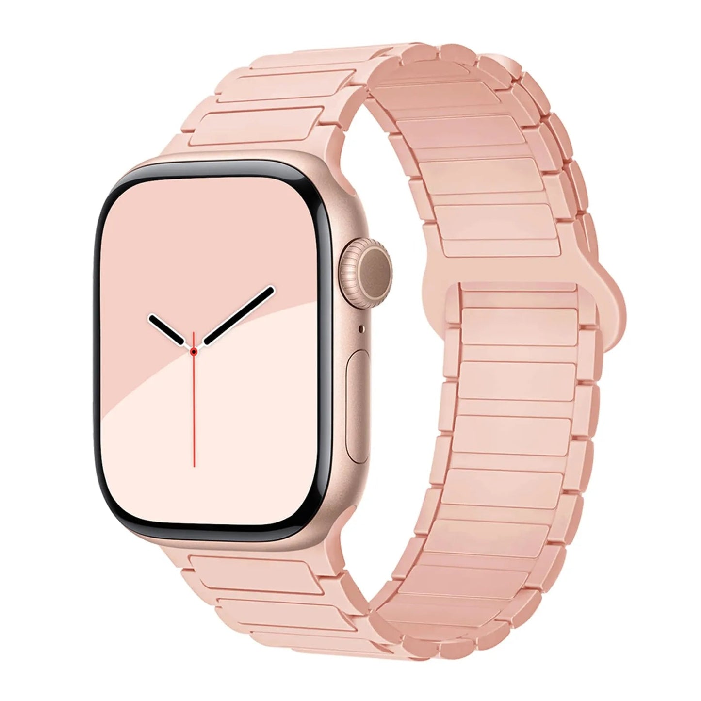 Magnetic Silicone Band for Apple Watch – Compatible with Ultra 2, Ultra, Series 1–10, SE (38–49mm) Dewell X
