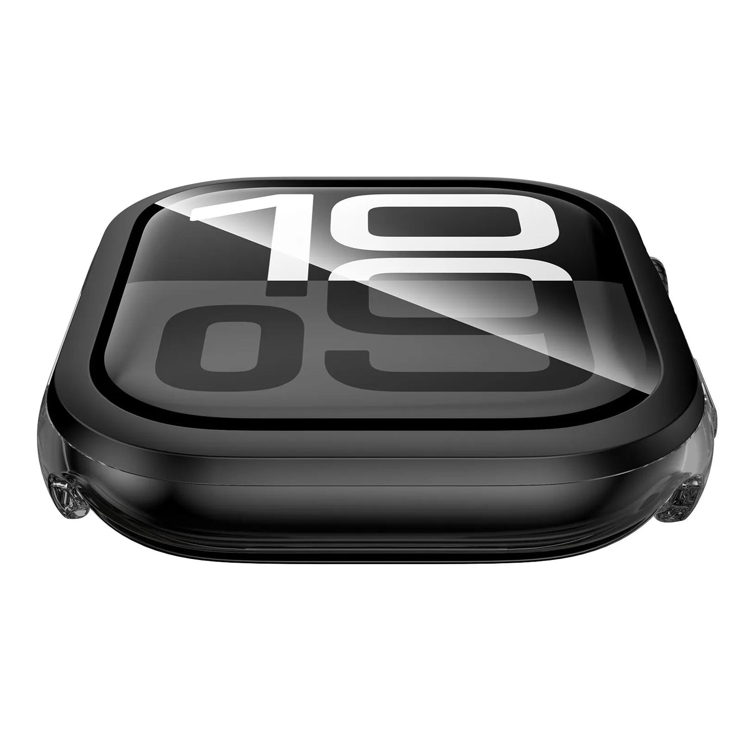Transparent Clear TPU Bumper Cover Smart Watch Case for Apple Watch Dewell X