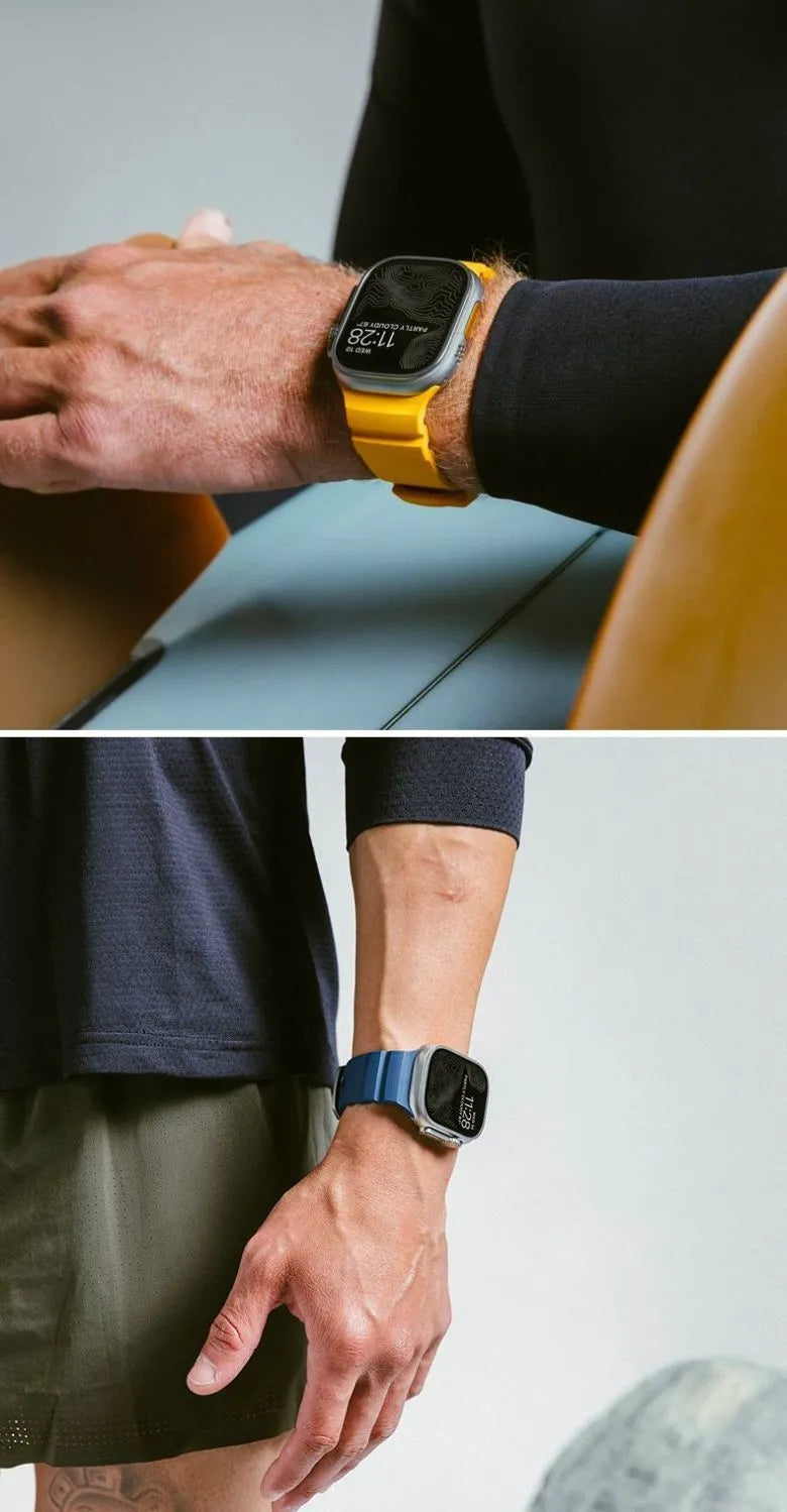 Rocky Point Outdoor Durable FKM Titanium Band Dewell X