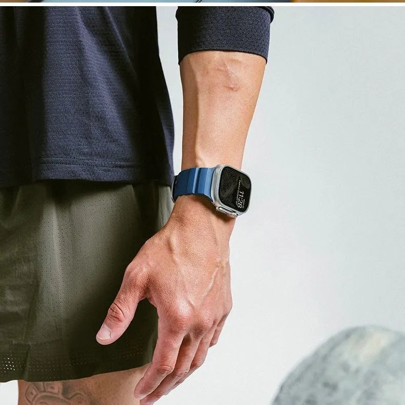 Rocky Point Outdoor Durable FKM Titanium Band Dewell X