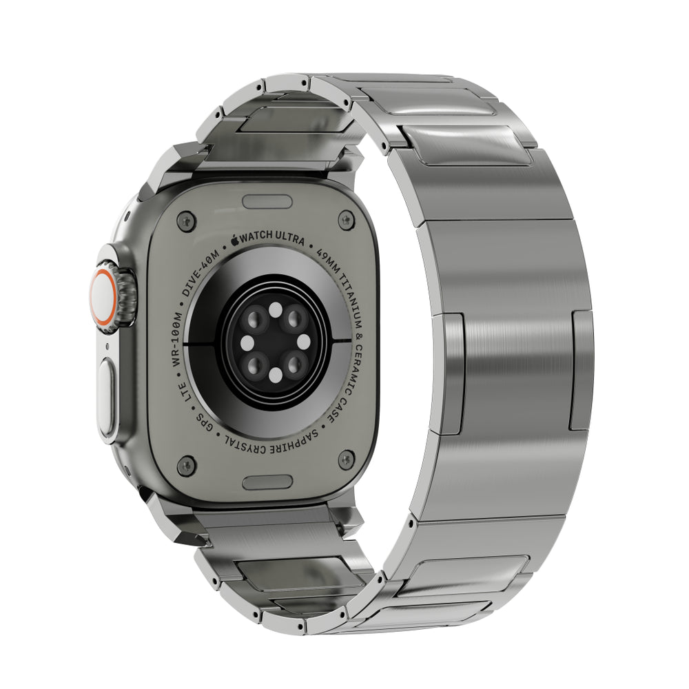Titanium Link Band For Apple Watch Dewell X
