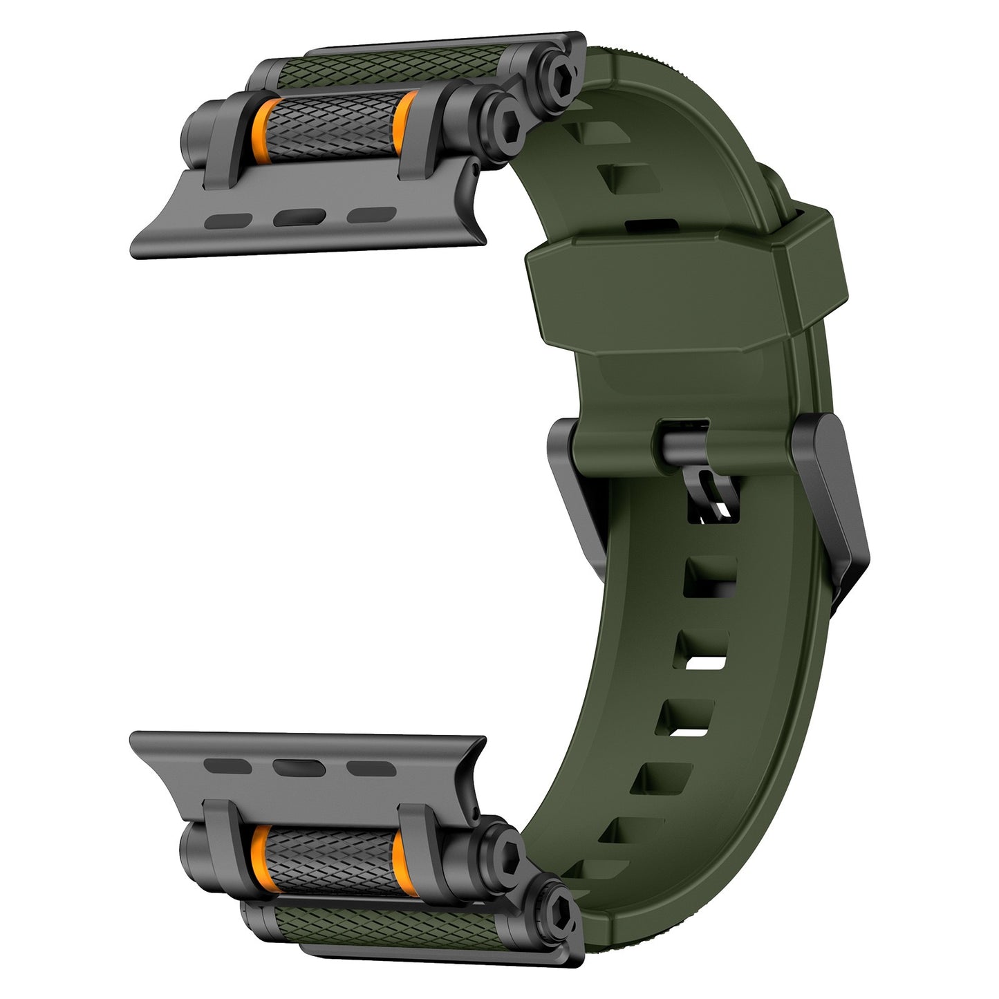 Correa de silicona giratoria táctica para Apple Watch