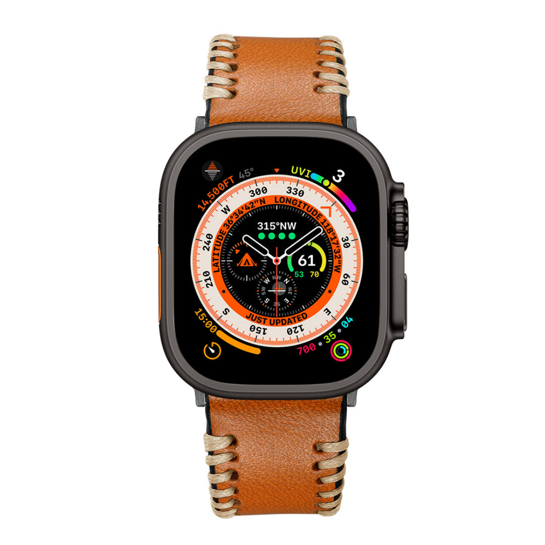 Wilderness Leather Band for Apple Watch Dewell X