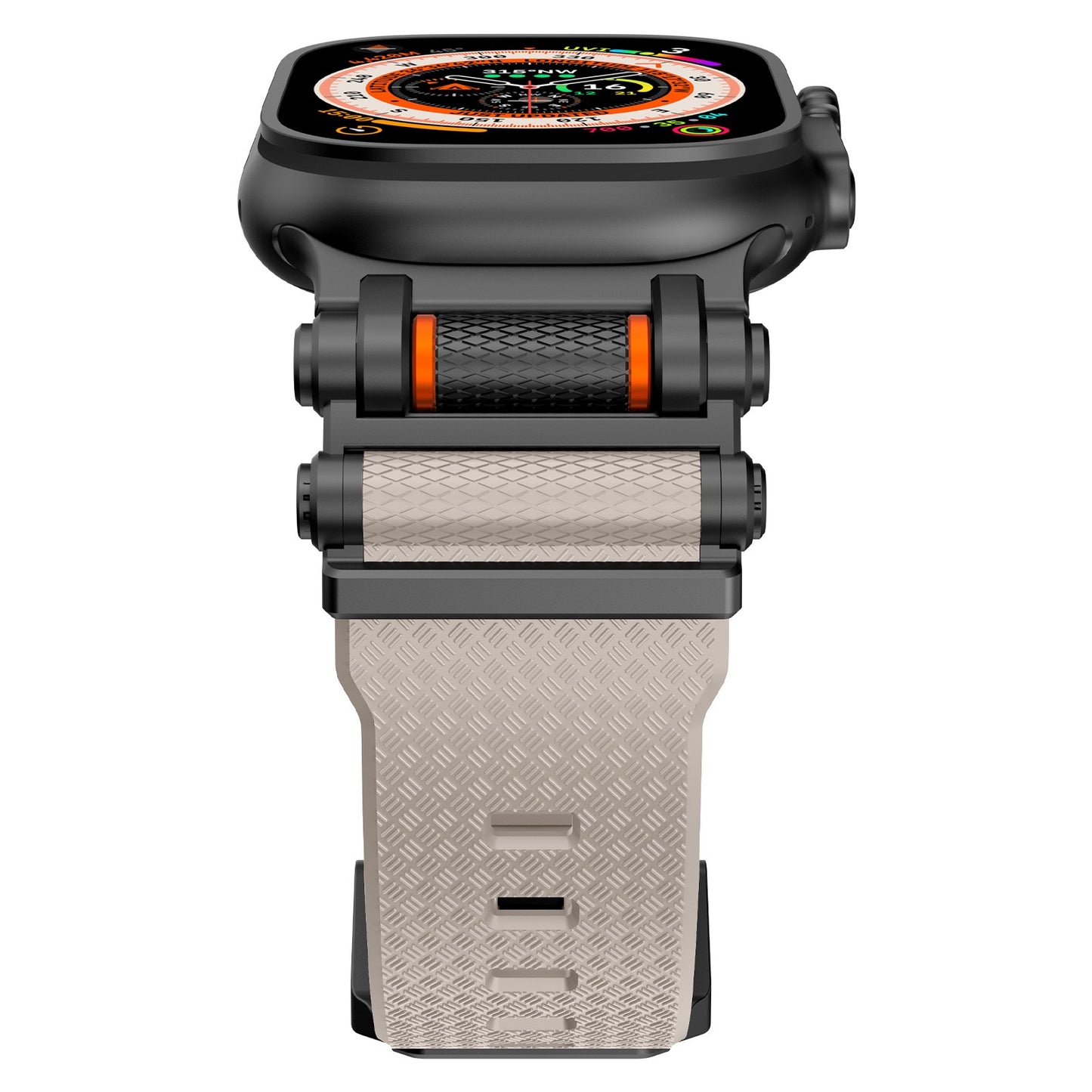 Correa de silicona giratoria táctica para Apple Watch