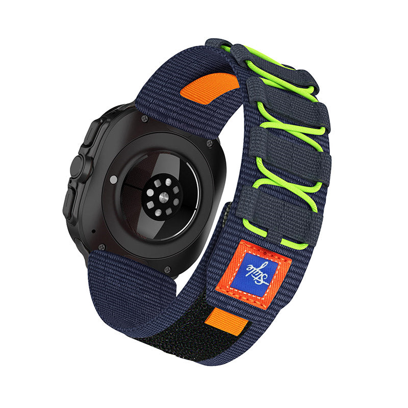 Nylon Band For Samsung Galaxy Watch Ultra Blue Galaxy Ultra 47mm Dewell X