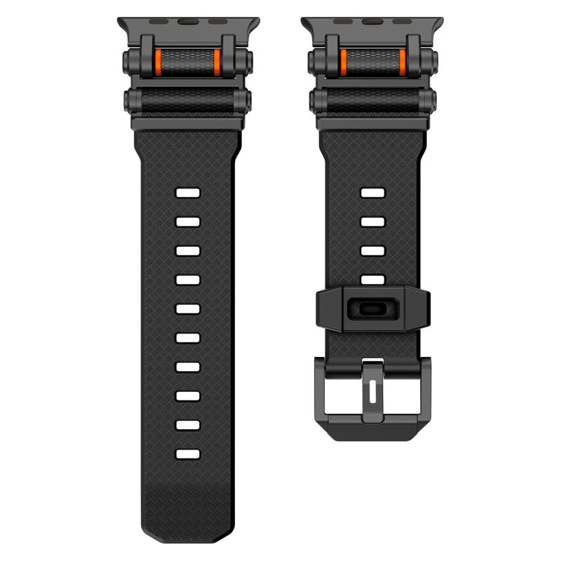Tactical Rotating Silicone Band For Apple Watch Dewell X