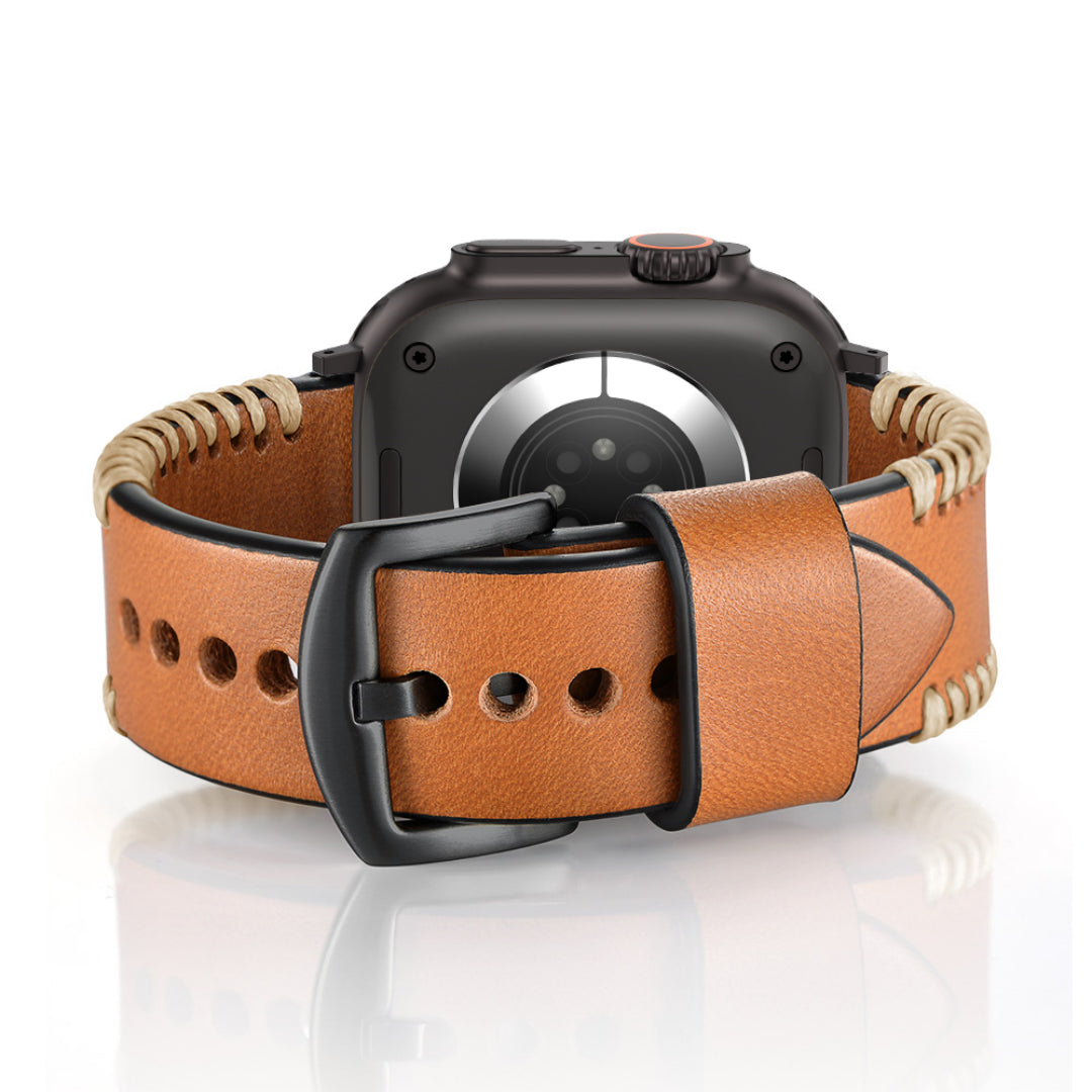 Wilderness Leather Band for Apple Watch Dewell X