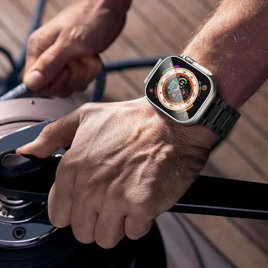 Titanium Metal Watchband For Apple Watch - Dewell X