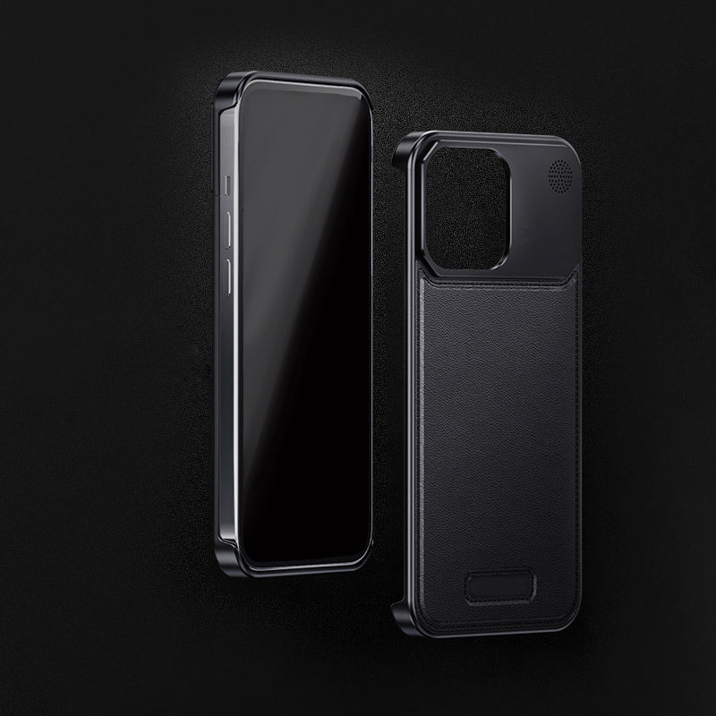 iPhone Leather Aluminum Fragrance Case - Dewell X