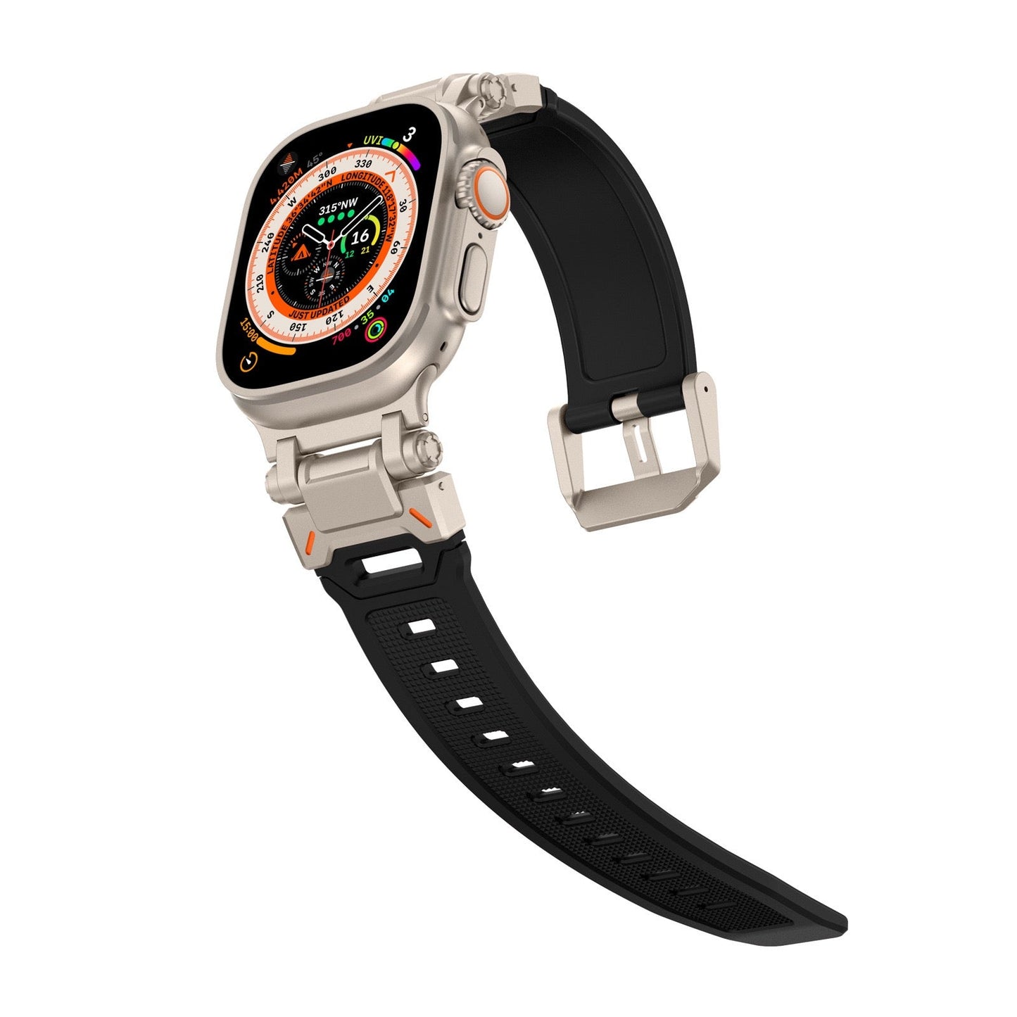 Explorer Silicone Band For Apple Watch - Dewell X