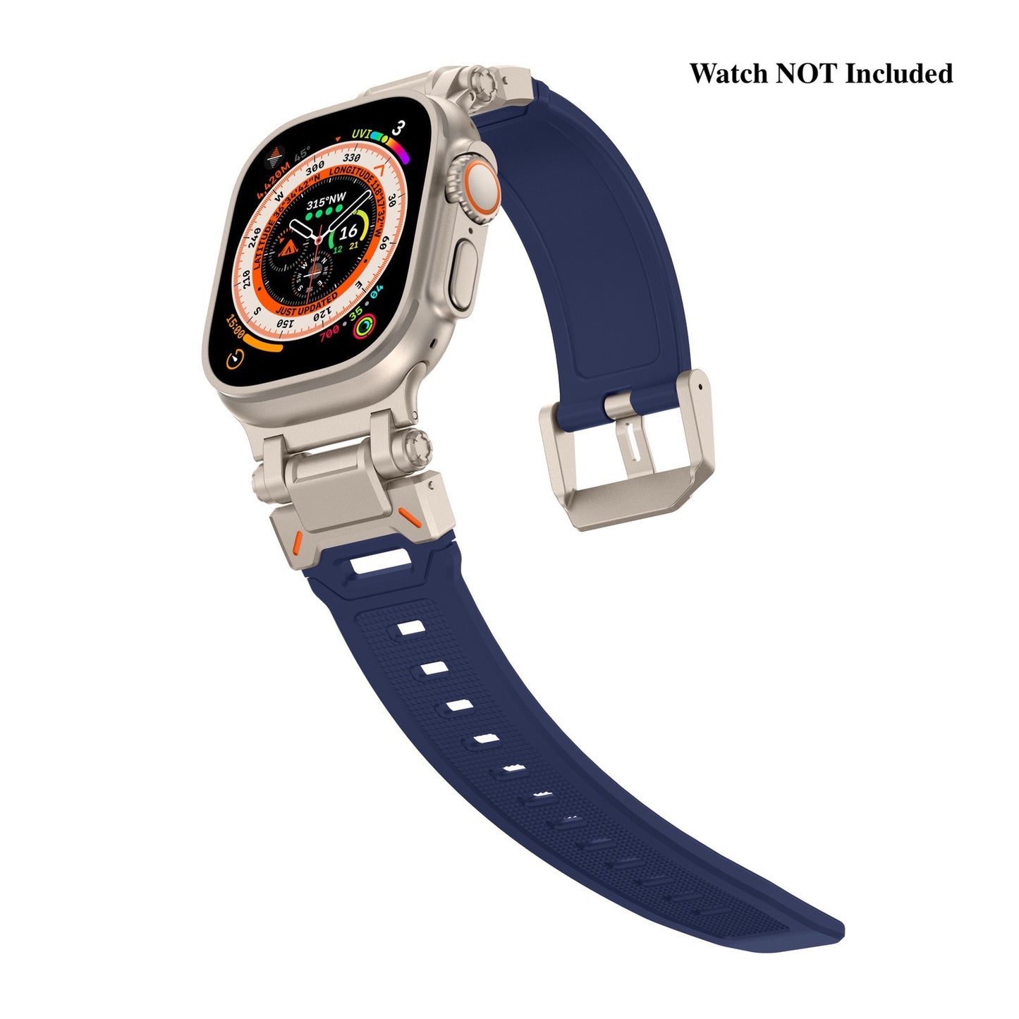Explorer Silicone Band For Apple Watch Ultra/Ultra2 Series 10/9/8/7/6