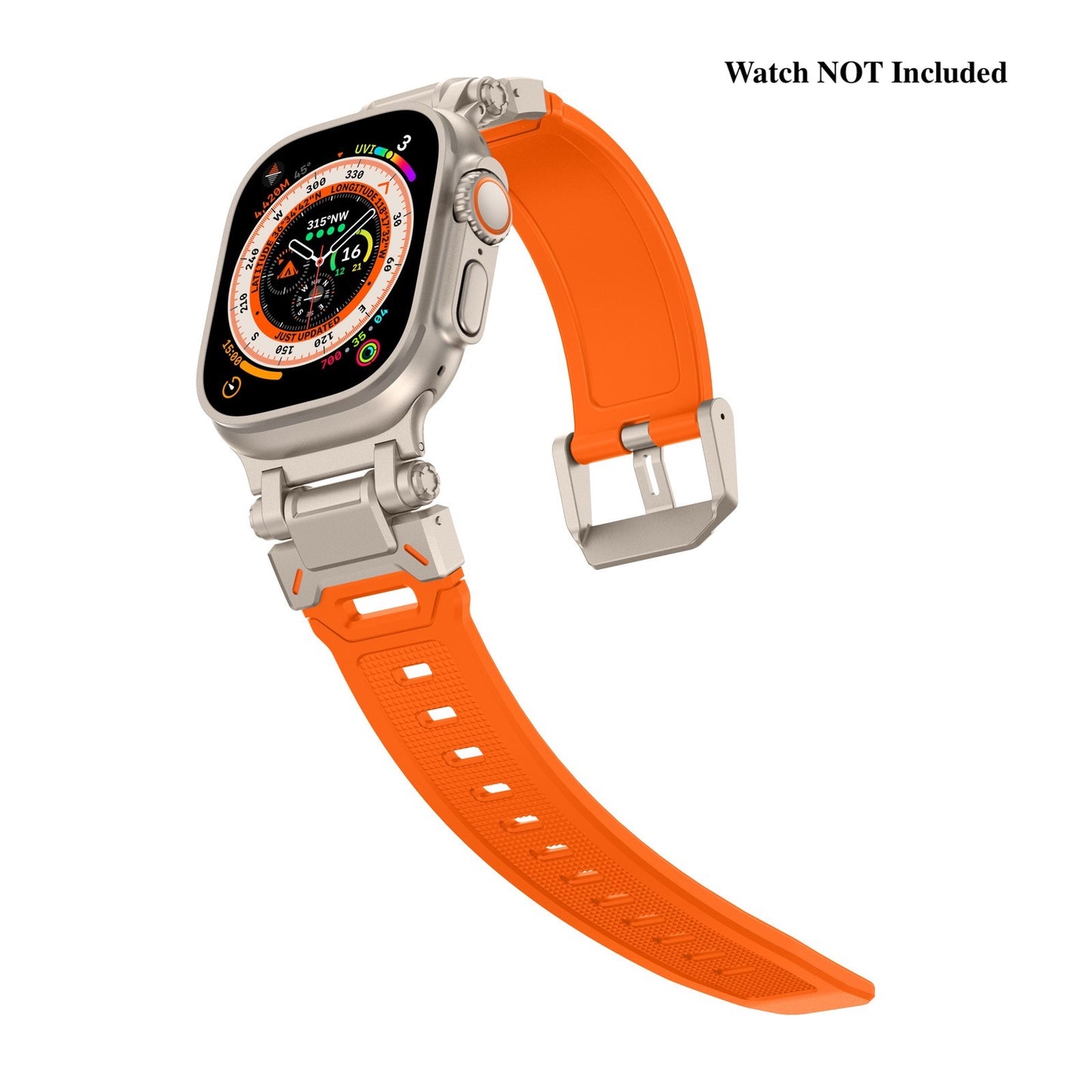 Explorer Silicone Band For Apple Watch Ultra/Ultra2 Series 10/9/8/7/6