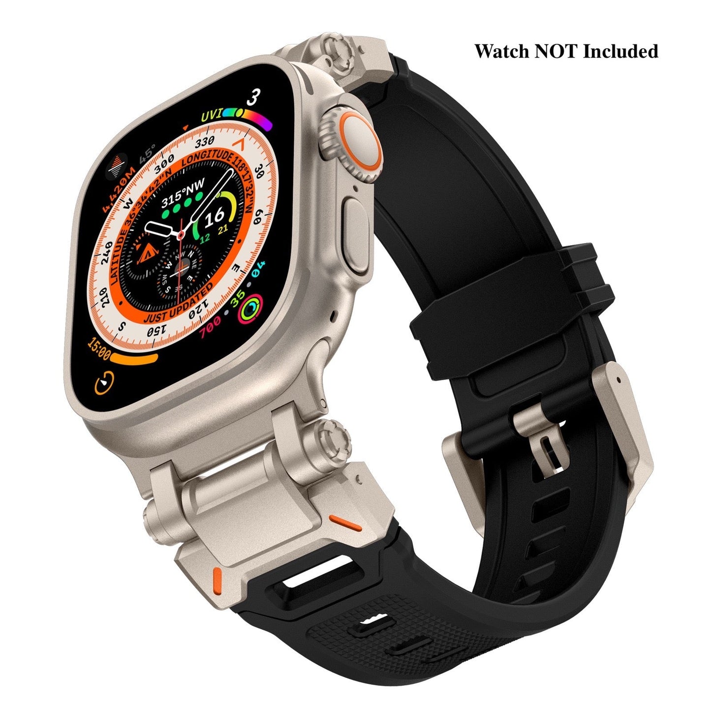 Explorer Silicone Band For Apple Watch - Dewell X